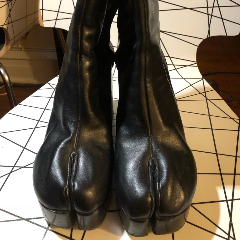 Maison Martin Margie’s tabi boots.